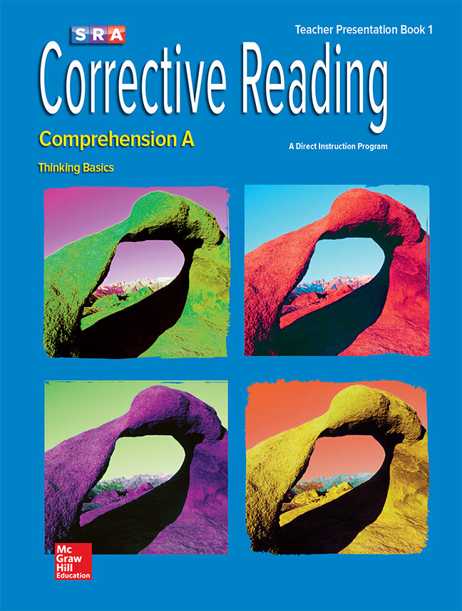 Corrective Reading Comprehension Level A Presentation Book 1