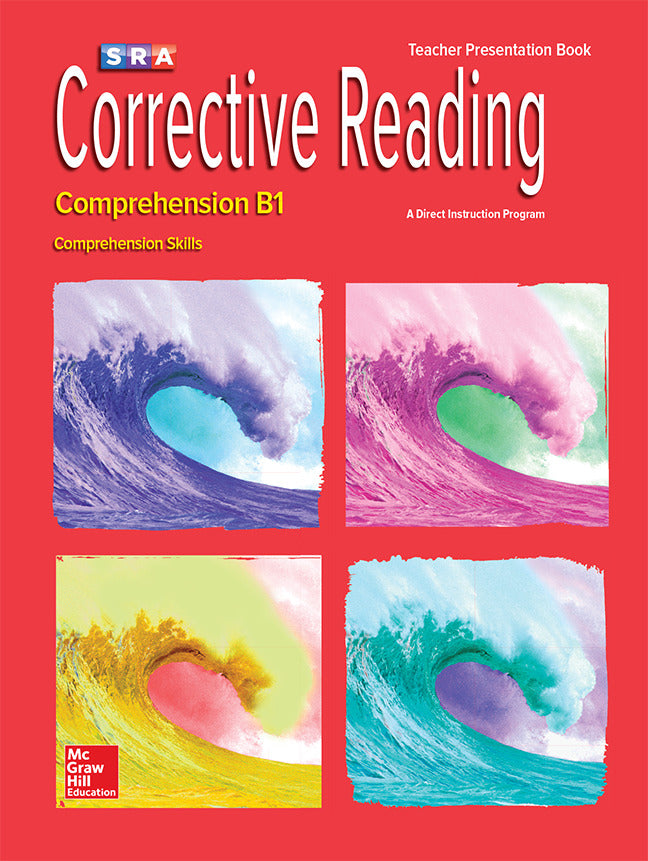 Corrective Reading Comprehension Level B1 Presentation Book