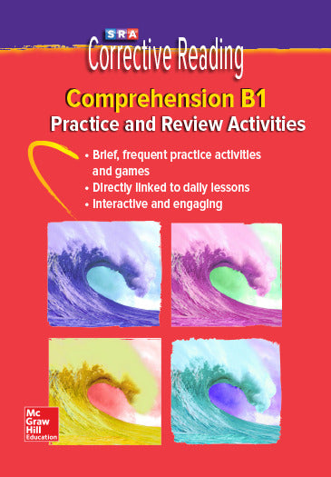 Corrective Reading Comprehension Level B1 Student Practice Cd Package