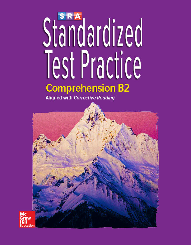 Corrective Reading Comprehension Level B2 Standardized Test Practice Blackline Master
