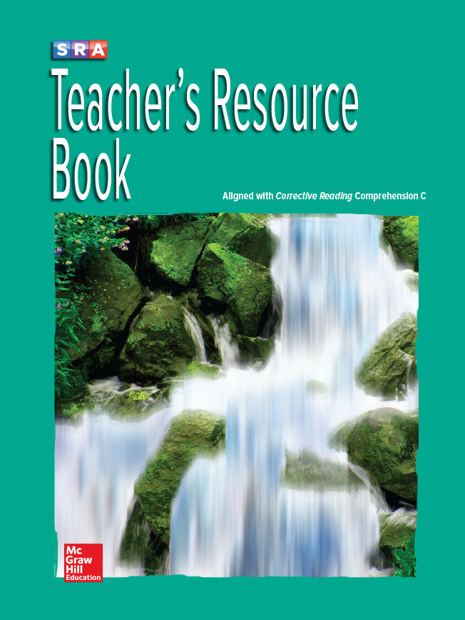 Corrective Reading Comprehension Level C National Teacher Resource Book