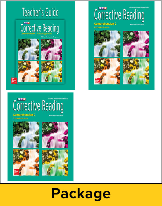 Corrective Reading Comprehension Level C Teacher Materials Package