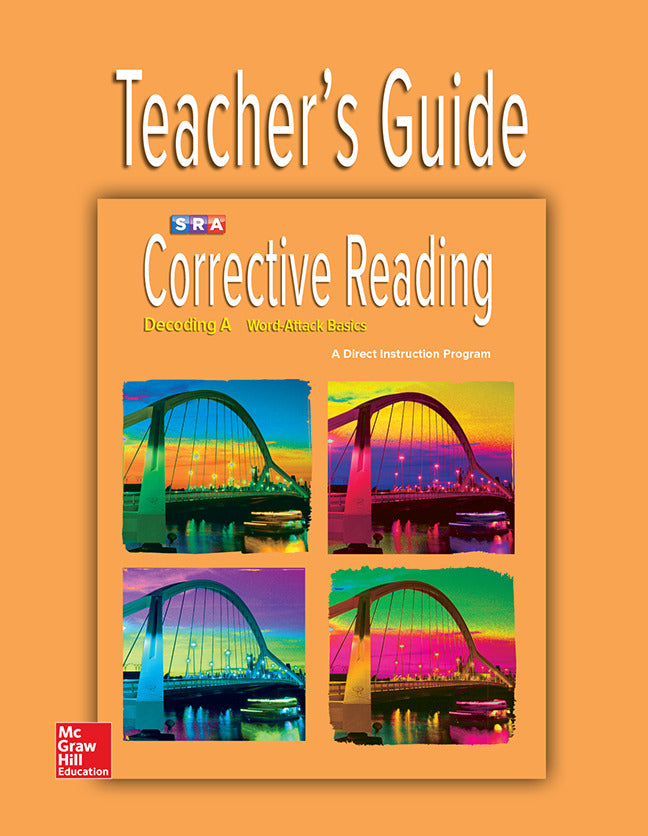 Corrective Reading Decoding Level A Teacher Guide