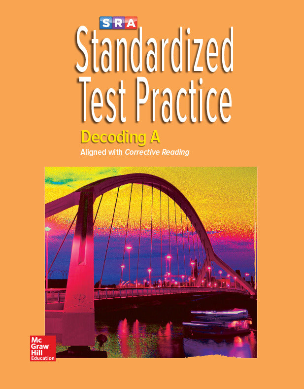 Corrective Reading Decoding Level A Standardized Test Practice Blackline Master