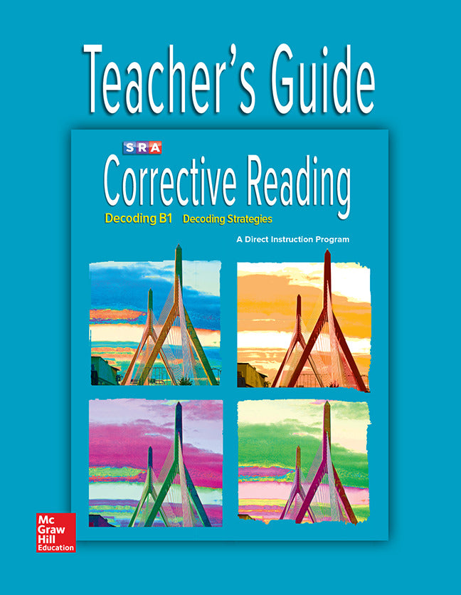 Corrective Reading Decoding Level B1 Teacher Guide