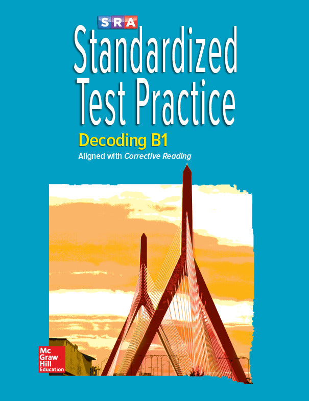 Corrective Reading Decoding Level B1 Standardized Test Practice Blackline Master