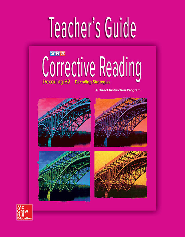 Corrective Reading Decoding Level B2 Teacher Guide