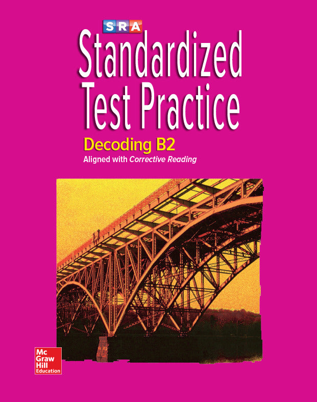 Corrective Reading Decoding Level B2 Standardized Test Prep Blackline Master
