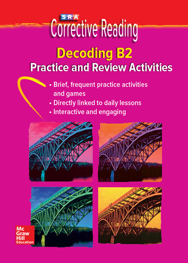 Corrective Reading Decoding Level B2 Student Practice Cd Package