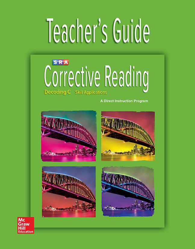 Corrective Reading Decoding Level C Teacher Guide
