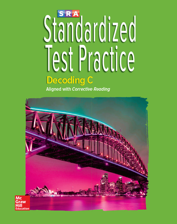 Corrective Reading Decoding Level C Standardized Test Practice Blackline Master
