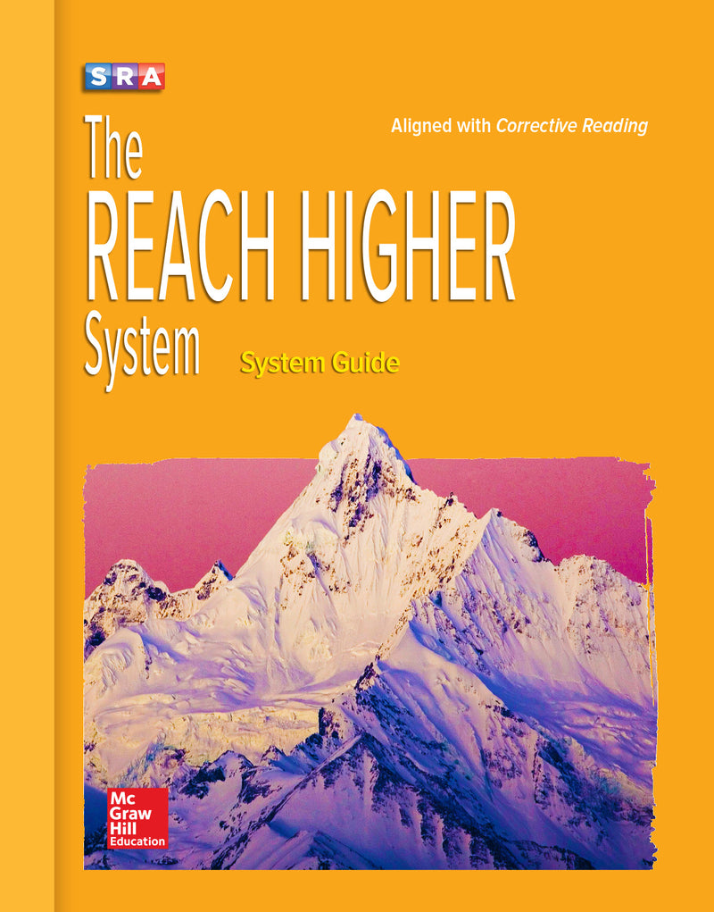 Corrective Reading Reach Higher System Guide