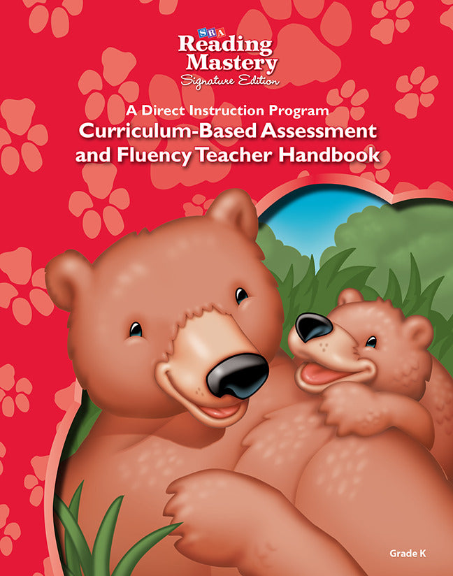 Reading Mastery Reading Literature Strand Grade K Assessment & Fluency Teacher Handbook 6e