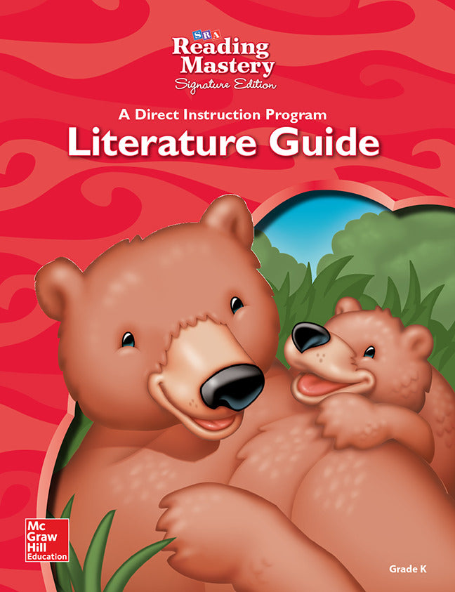 Reading Mastery Reading Literature Strand Grade K Literature Guide 6e