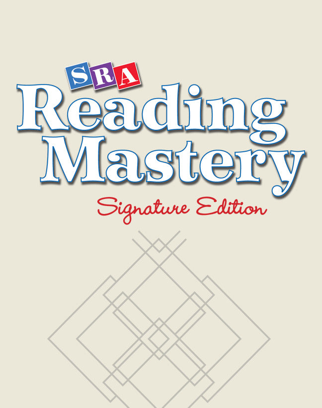 Reading Mastery Reading Literature Strand Grade 1 Student Practice Cd 6e