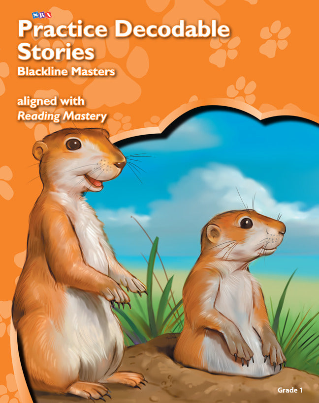 Reading Mastery Reading Literature Strand Grade 1 Decodable Stories Blackline Masters 6e