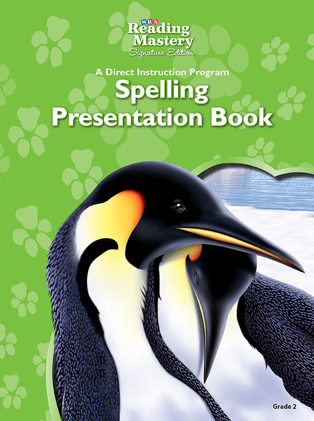 Reading Mastery Reading Literature Strand Grade 2 Spelling Presentation Book 6e