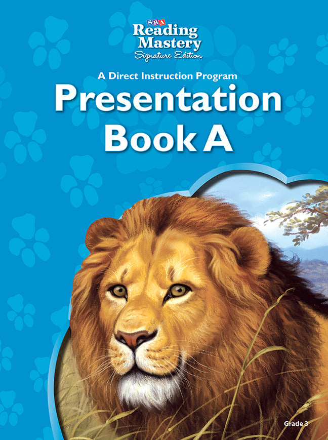 Reading Mastery Reading Literature Strand Grade 3 Presentation Book A 6e