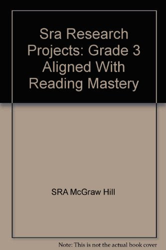 Reading Matery Research Projects Grade 3 6e
