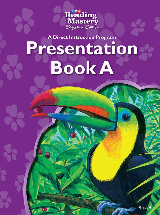 Reading Mastery Reading Literature Strand Grade 4 Presentation Book A 6e