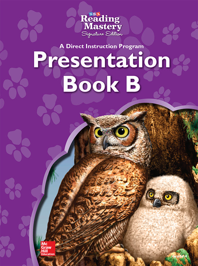 Reading Mastery Reading Presentation Book B Grade 4 6e