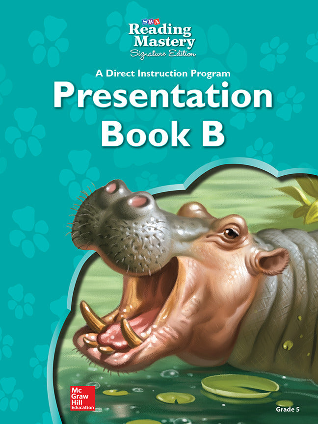 Reading Mastery Reading Presentation Book B Grade 5 6e