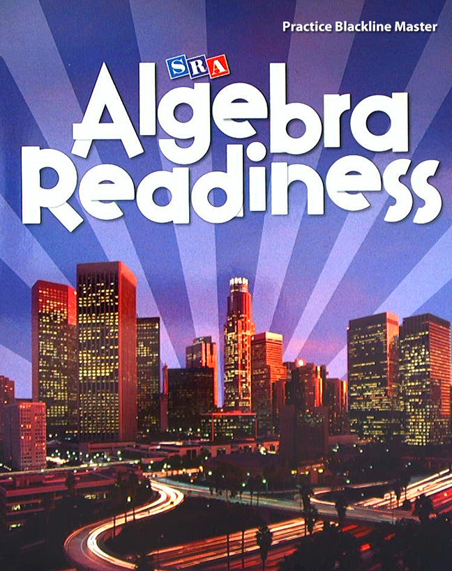 Algebra Readiness Practice Blackline Master