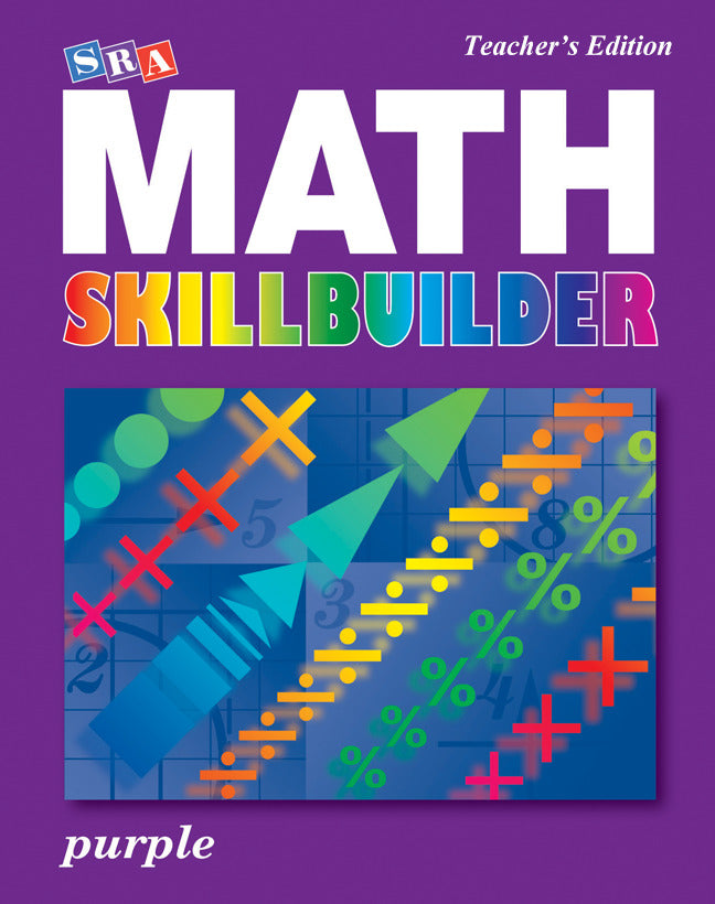 Sra Math Skillbuilder Teacher Edition Level 8 Purple