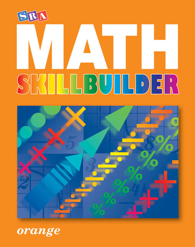 Sra Math Skillbuilder Student Edition Level 4 Orange