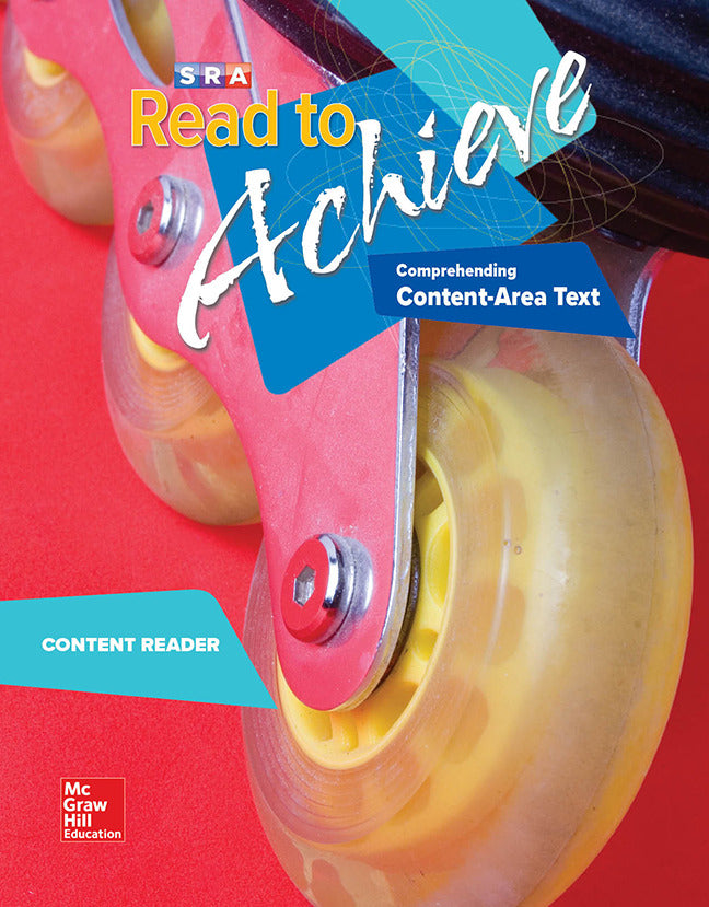 Read To Achieve Comprehending Content Area Text Content Reader