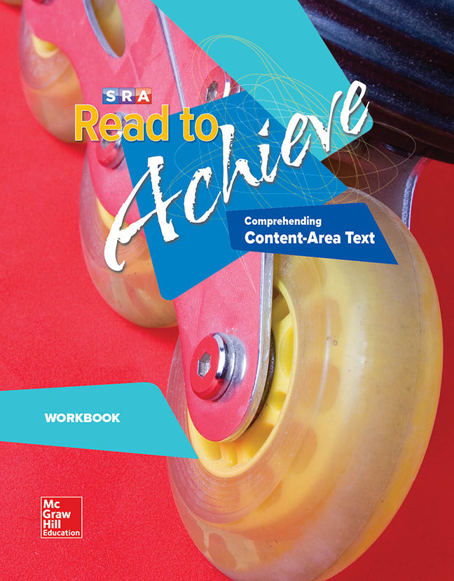 Read To Achieve Comprehending Content Area Text Workbook