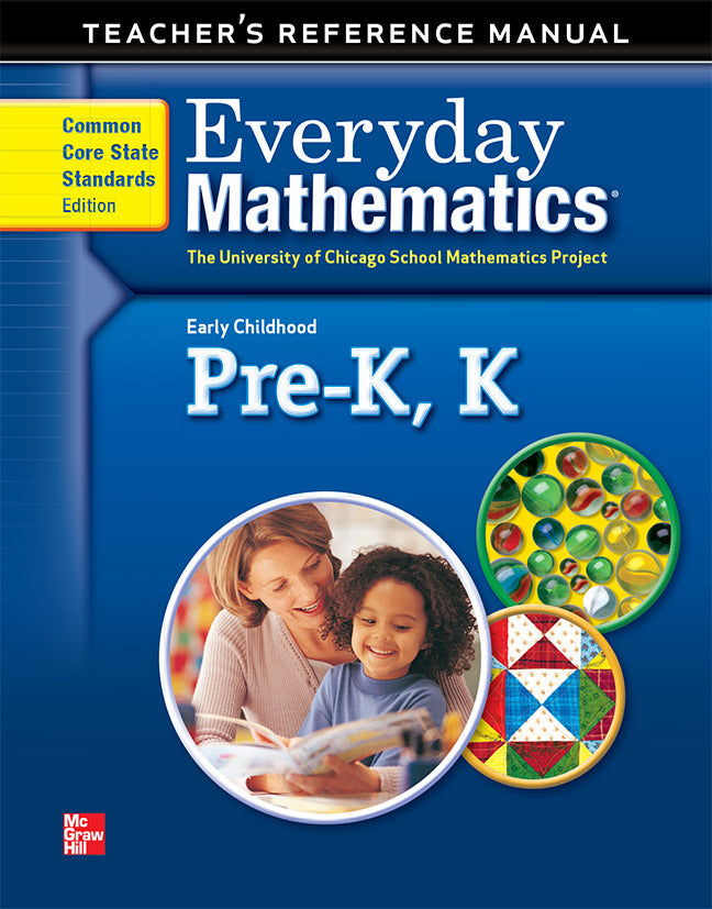 Everyday Mathematics Grades Pk K Early Childhood Teachers Reference Manual 3e