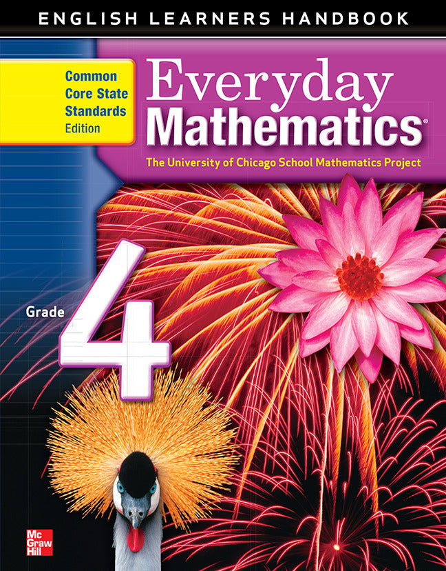 Everyday Mathematics Grade 4 English Learners Handbook 3e