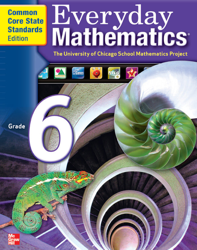 Everyday Mathematics Grade 6 Student Materials Set 3e