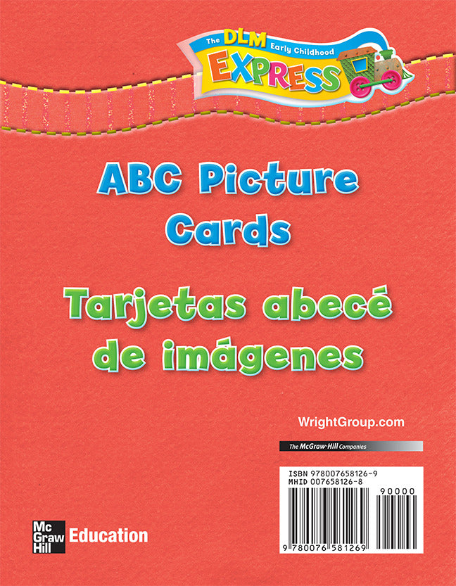 Dlm Early Childhood Express Abc Picture Cards English Spanish