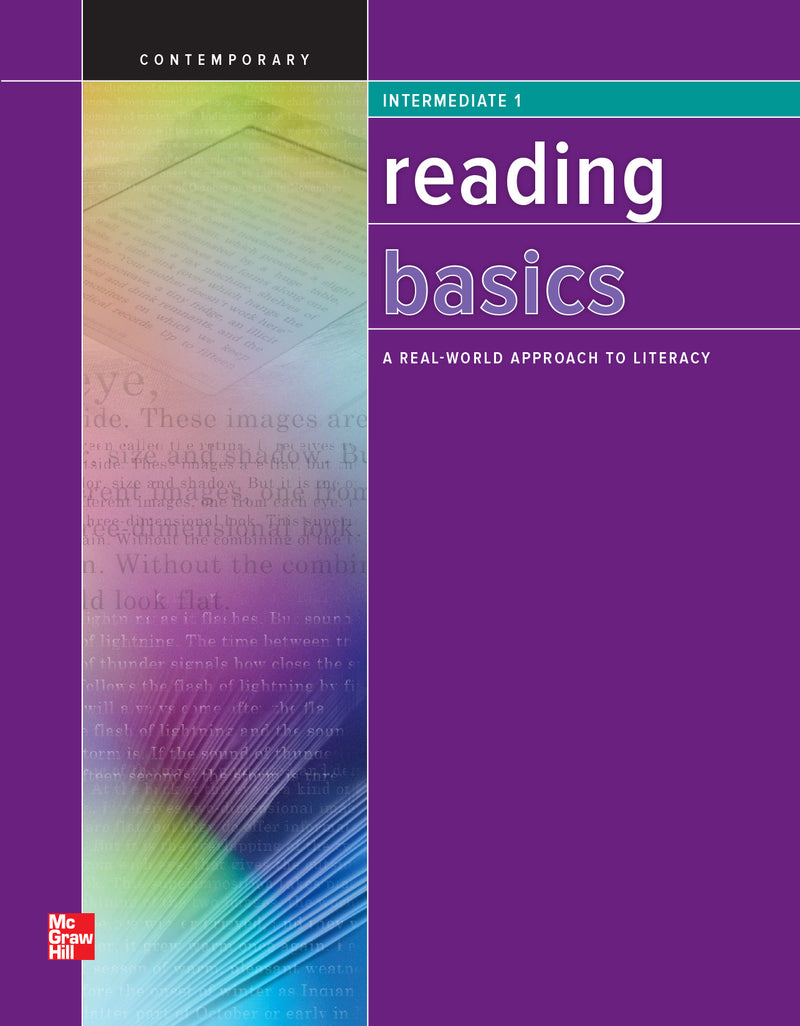 Reading Basics Intermediate 1 Workbook