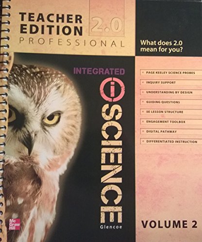 Teacher Edition Professional 2.0 Integrated Science Volume 2 [Spiral-bound] Editors of McGraw-Hill