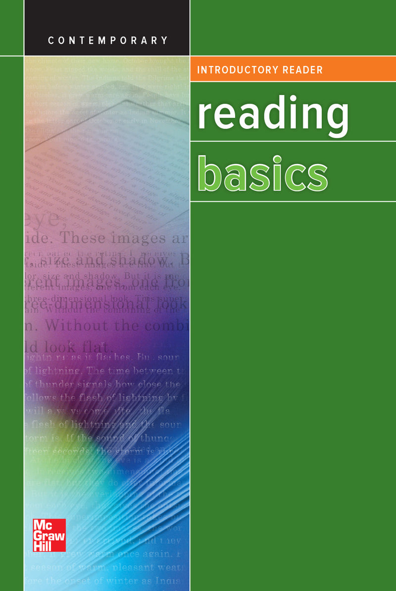 Reading Basics Introductory Reader Se