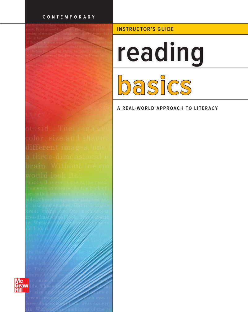Reading Basics Instructors Guide