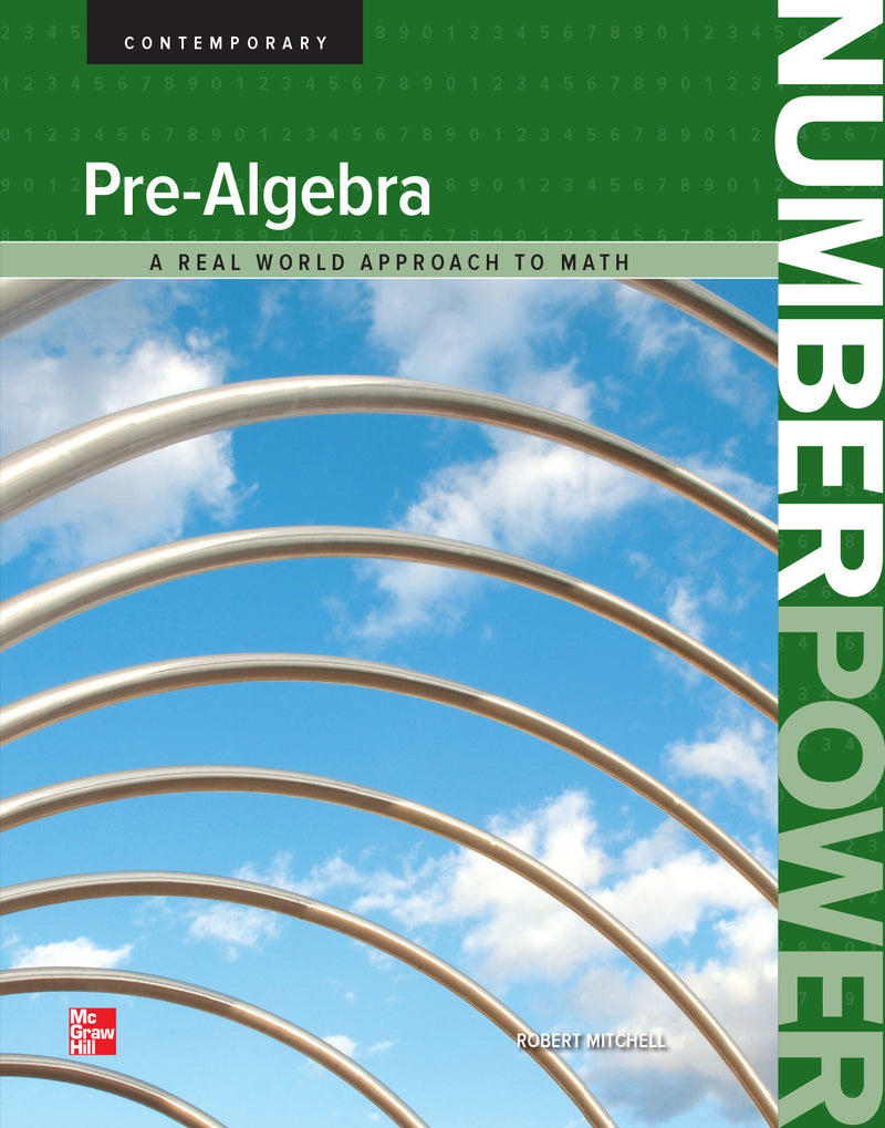Number Power Pre Algebra Student Edition