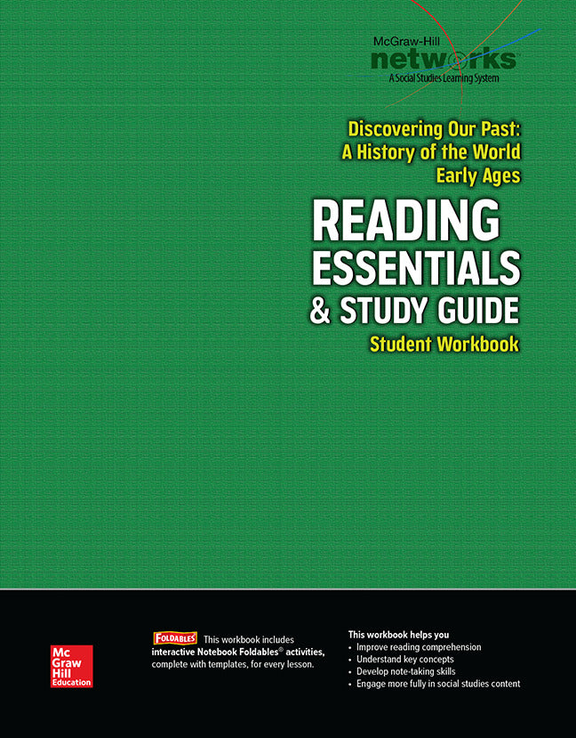 Discovering Our Past A History Of The World Early Ages Reading Essentials & Study Guide Student Workbook