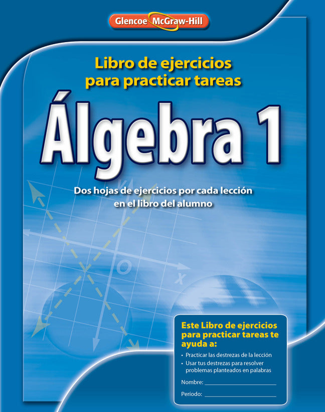 Algebra 1 Spanish Homework Practice Workbook 2e