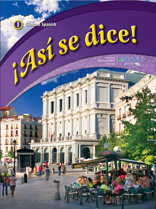 Asi Se Dice Level 1 Student Edition