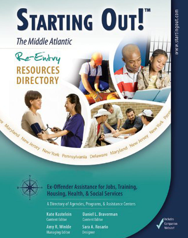 Starting Out Middle Atlantic Re Entry Resources Directory 2e