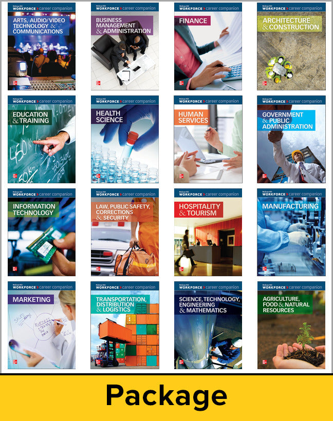 Career Companion Career Clusters Package Contains 1 Of Each Career Companion Book
