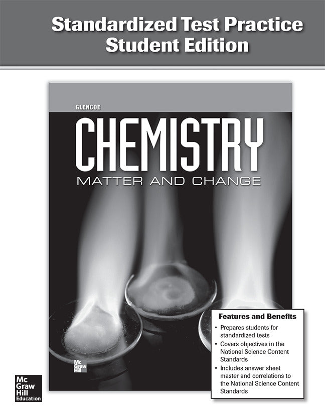 Chemistry Matter & Change Standardized Test Practice Student Edition