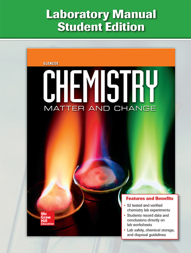 Chemistry Matter & Change Laboratory Manual Student Edition