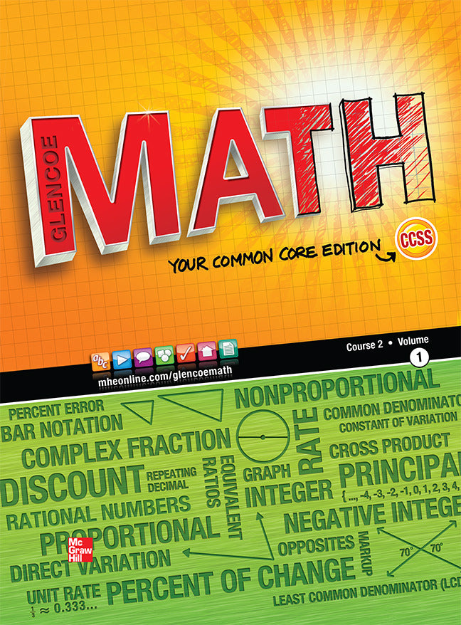 Glencoe Math Course 2 Student Edition Volume 1