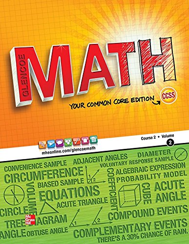 Glencoe Math, Course 2, Student Edition, Volume 2 (MATH APPLIC & CONN CRSE) [Paperback] McGraw Hill