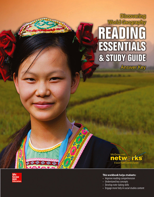 Discovering World Geography Reading Essentials & Study Guide Answer Key